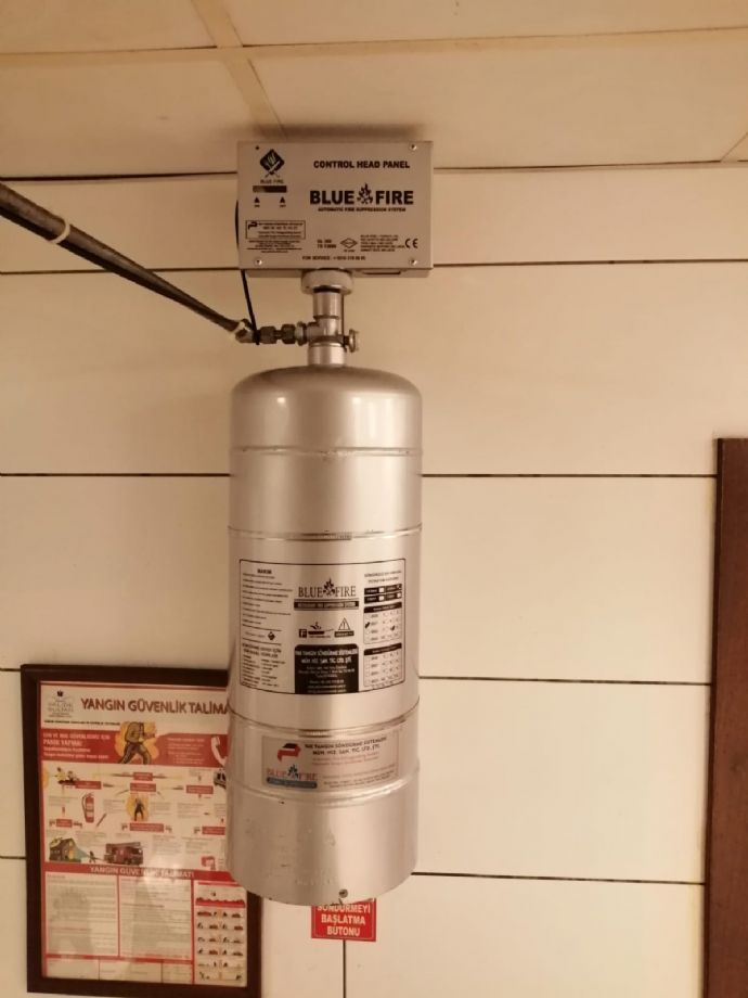 Davlumbaz Söndürme Sistemleri